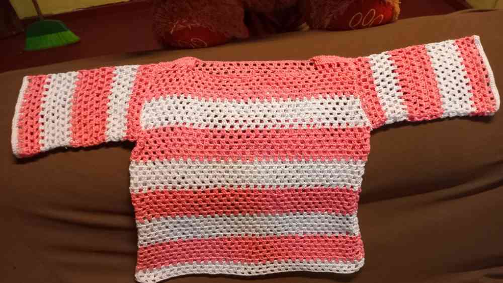 handmade crochet mash top