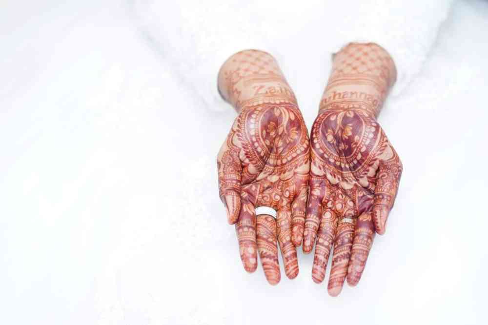Zulfa's mehendi