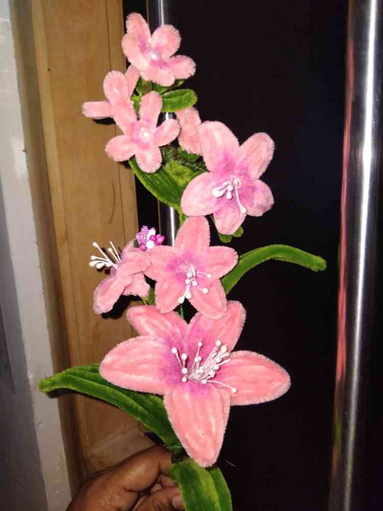Hand made flower vase