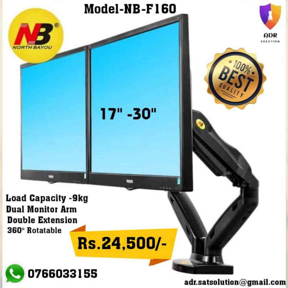 Monitor table stand