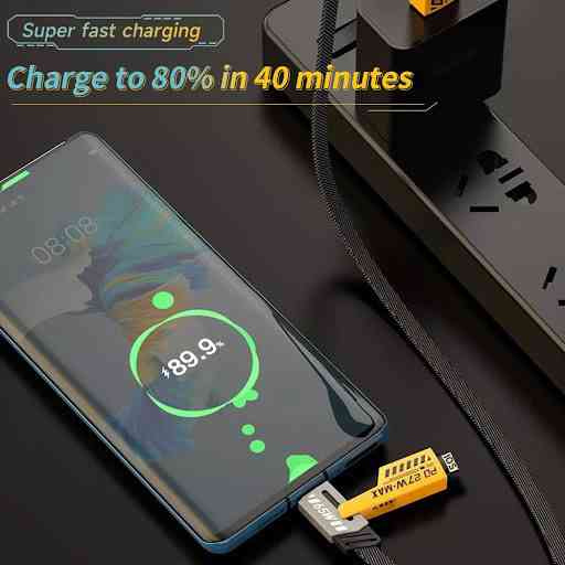 Unikmax 4 In 1 65W fast charging cable