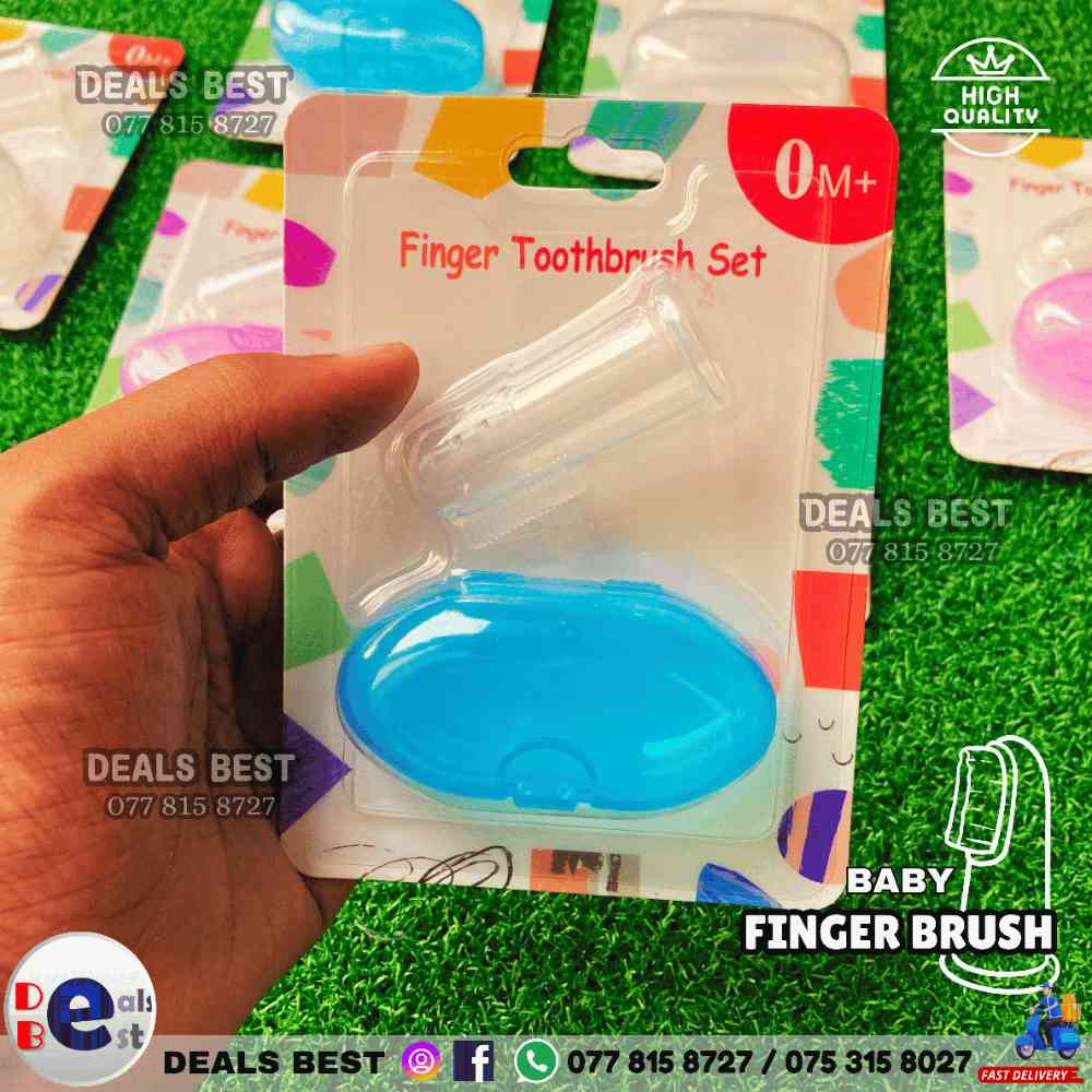 Baby finger brush with box