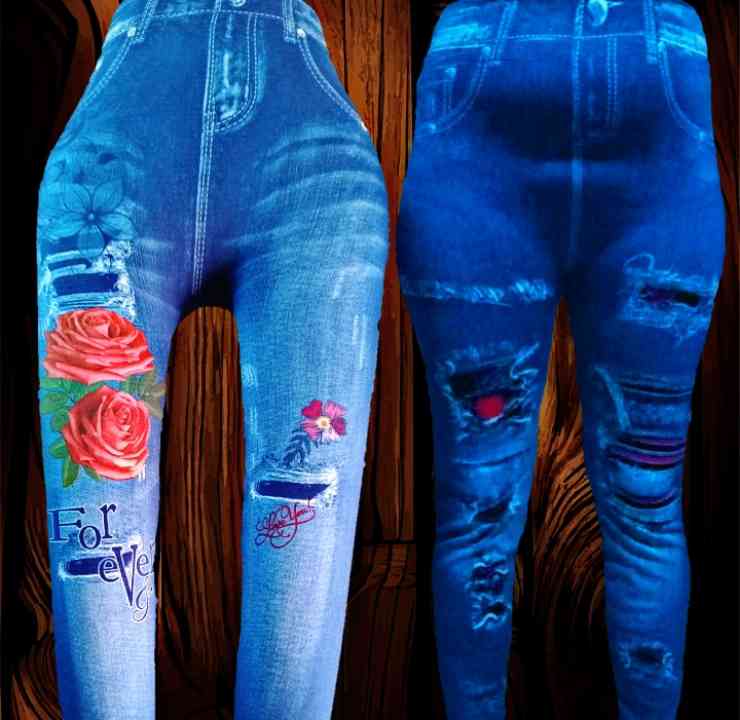 Printed leggings free size