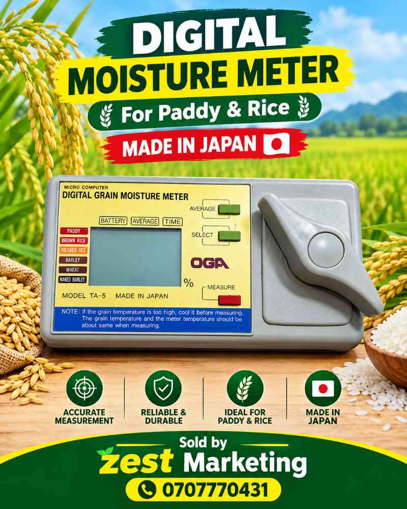 OGA Japan paddy & rice moisture meter