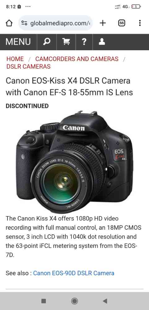 Canon camera