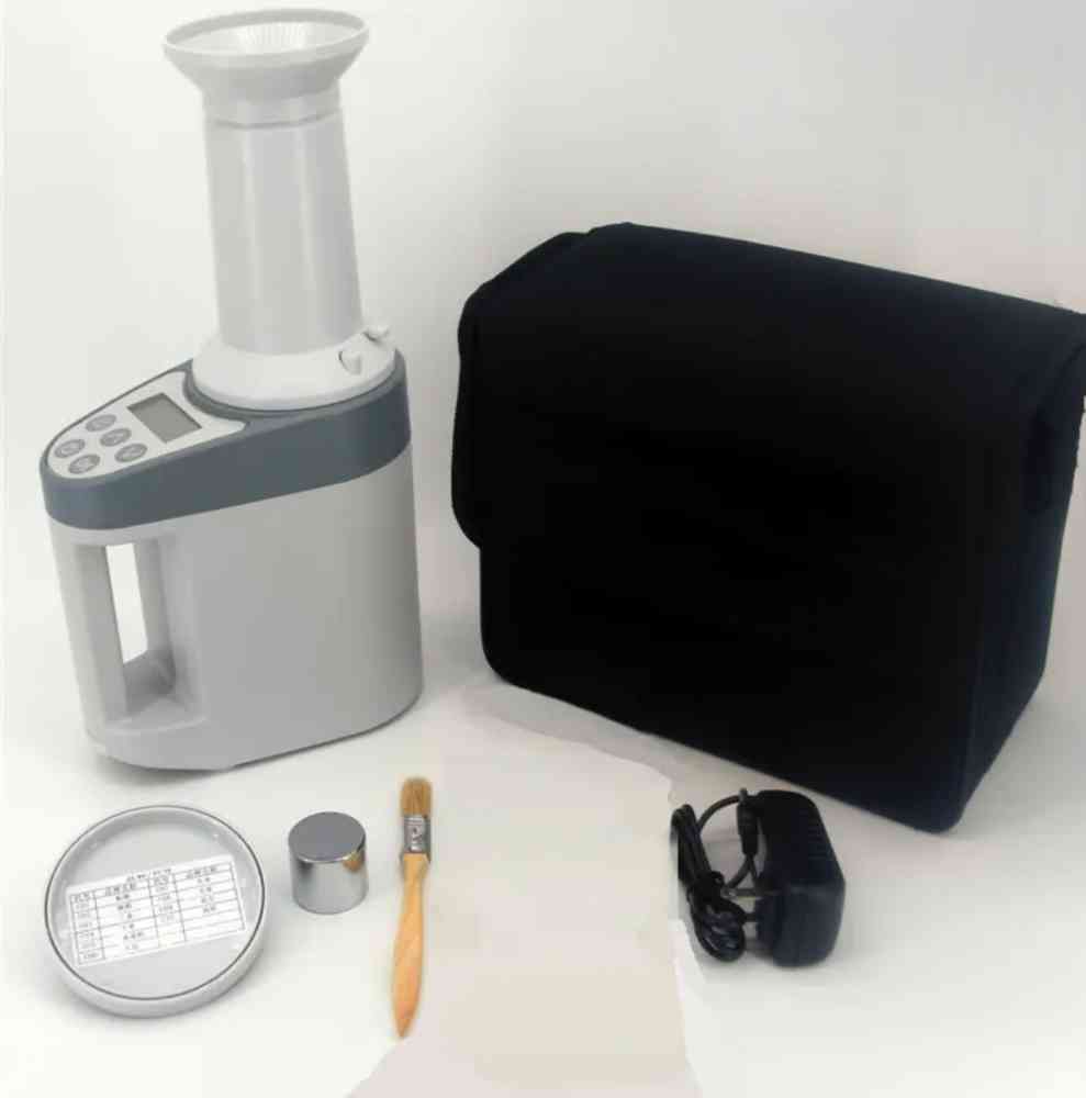 LCD monitor grain moisture meter