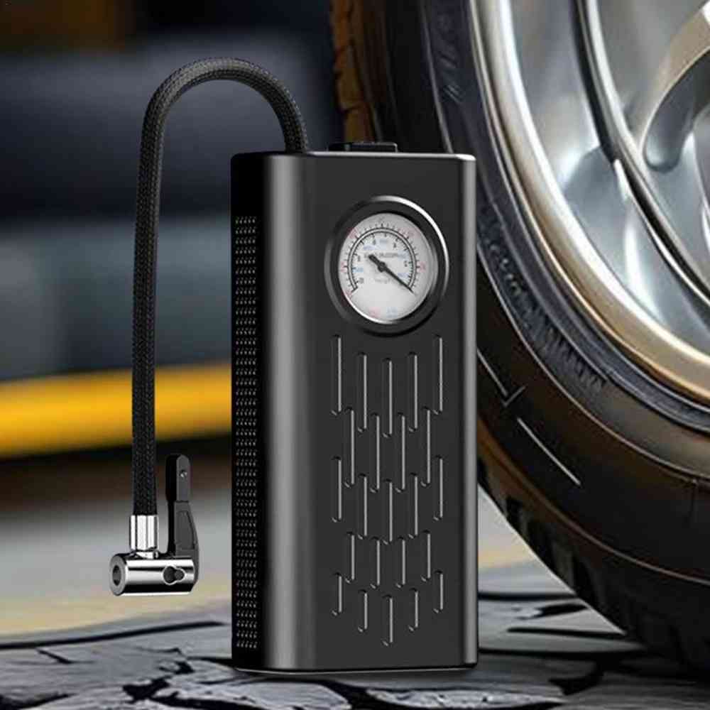 Portable electric air pump inflator