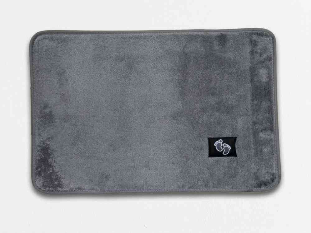 Grey mini carpet