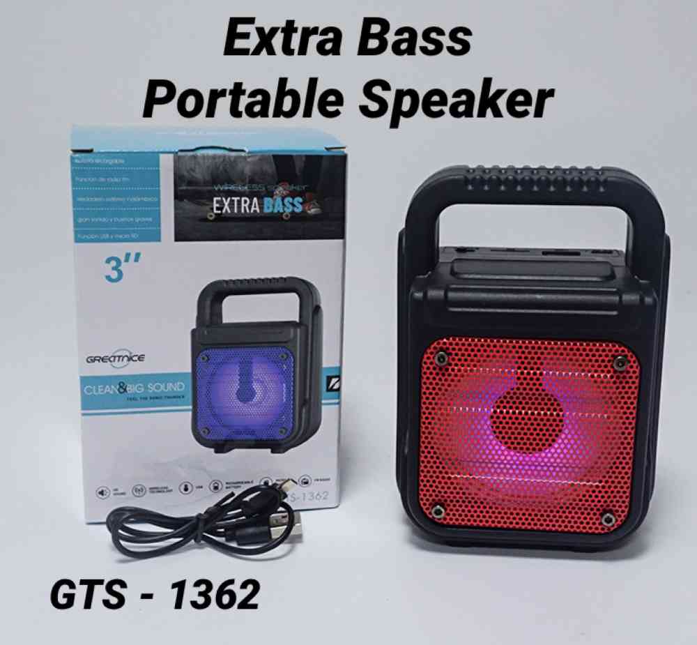 Gts 1362 wireless bluetooth speaker