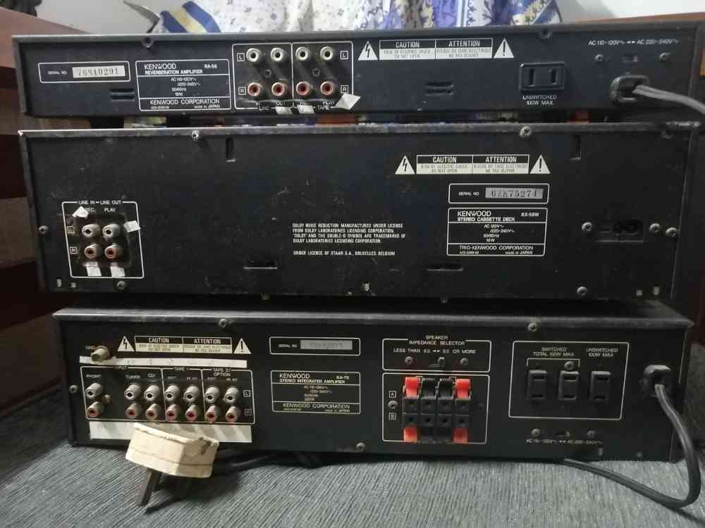 Kenwood stereo system