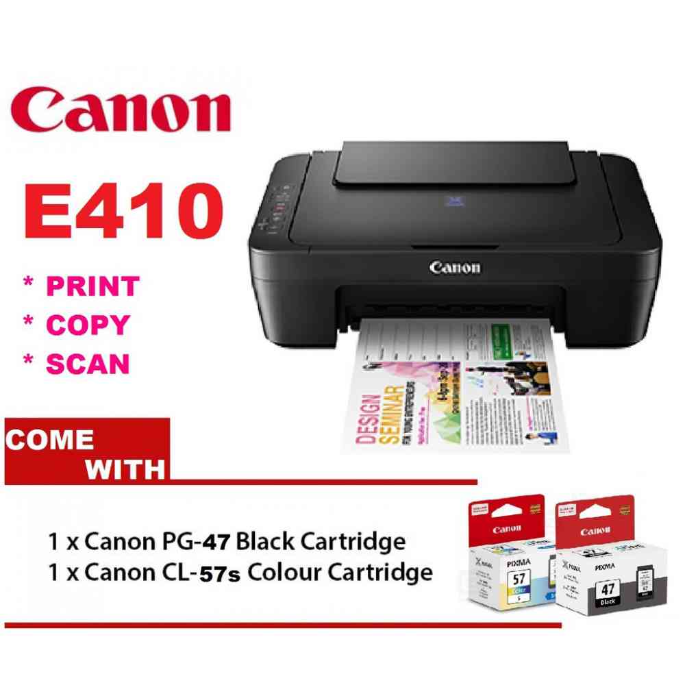 Canon e410 printer