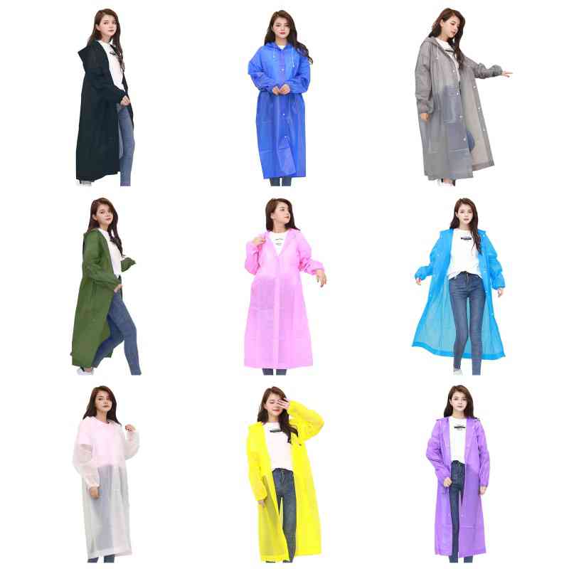 Unisex raincoats