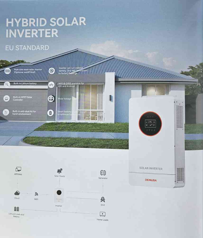 1 KWH hybrid solar inverter