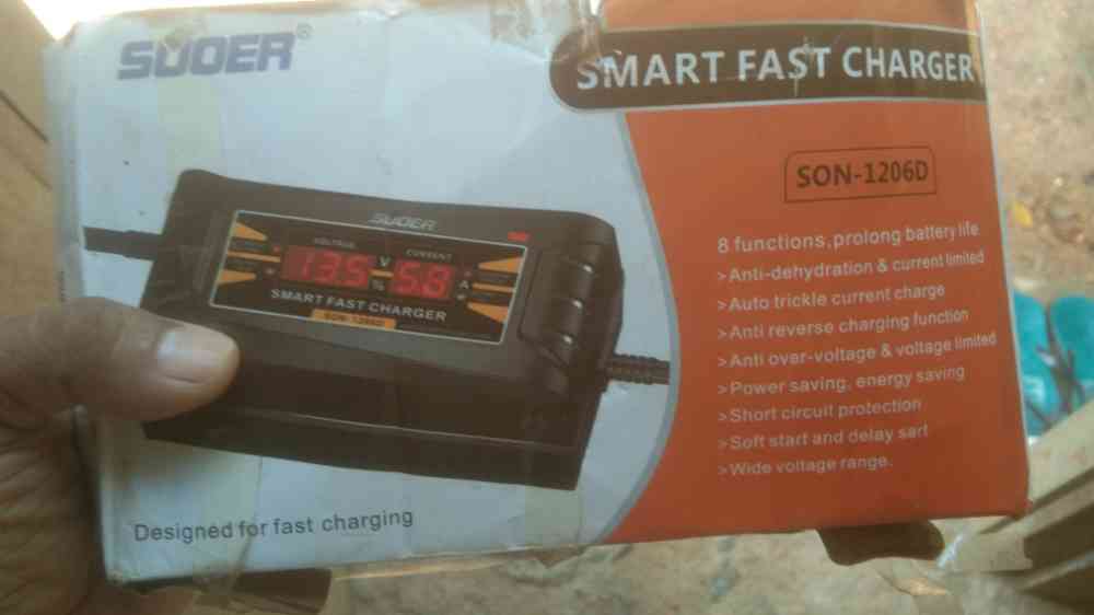 Smart battery charger