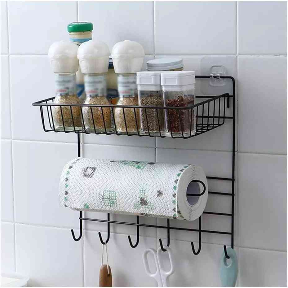 Tissue hook seasoning rack