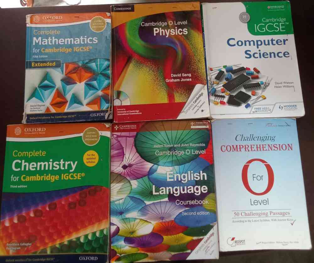 O/Level cambridge textbook