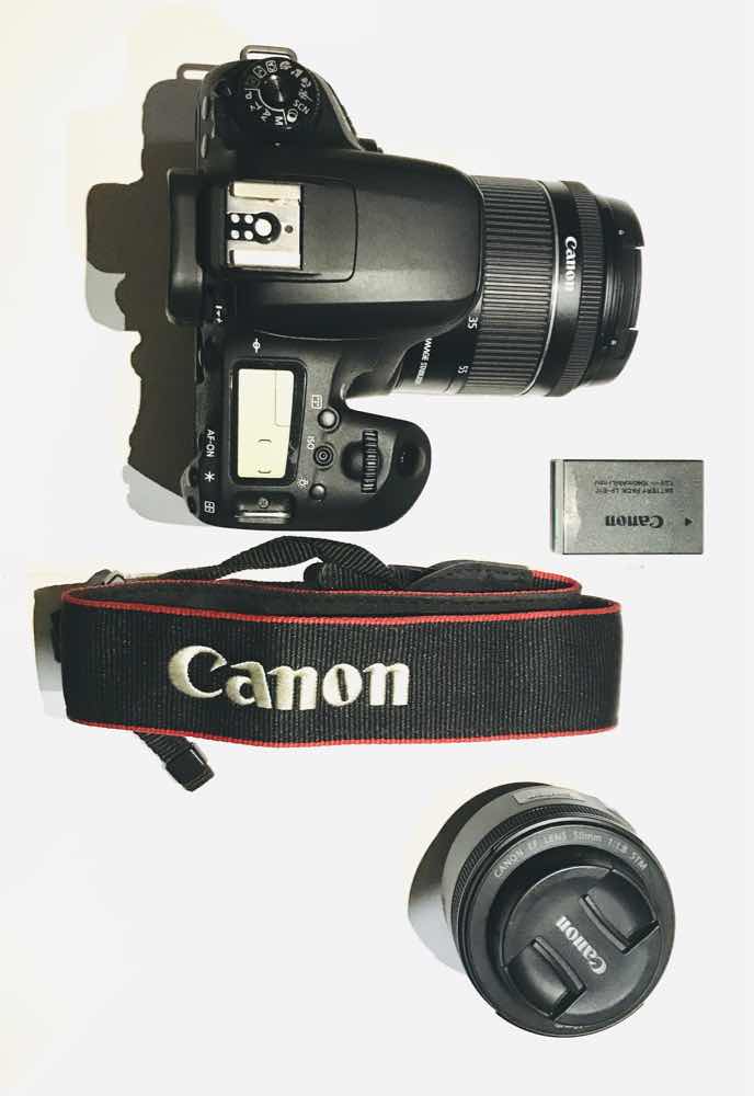 Canon EOS 77D DSLR camera