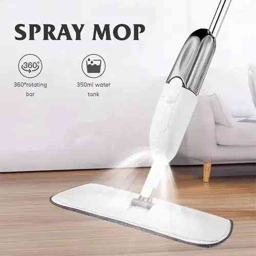 Spray mop with 350ml water tank