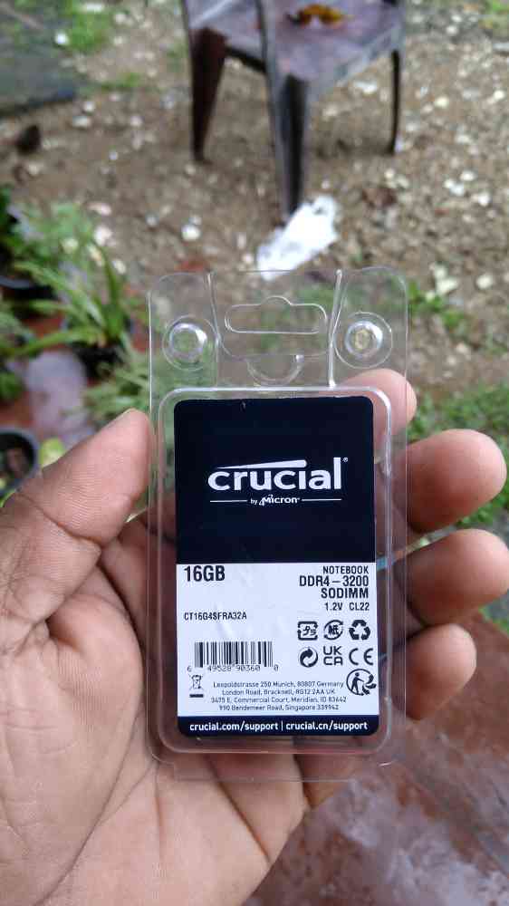 Crucial DDR4 3200 16gb ram
