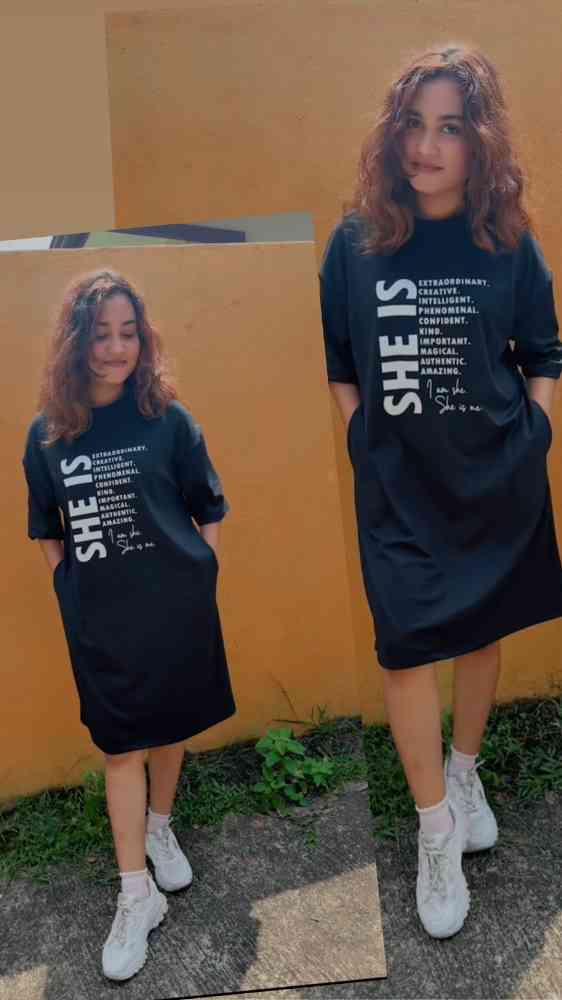T-shirts and frock for ladies