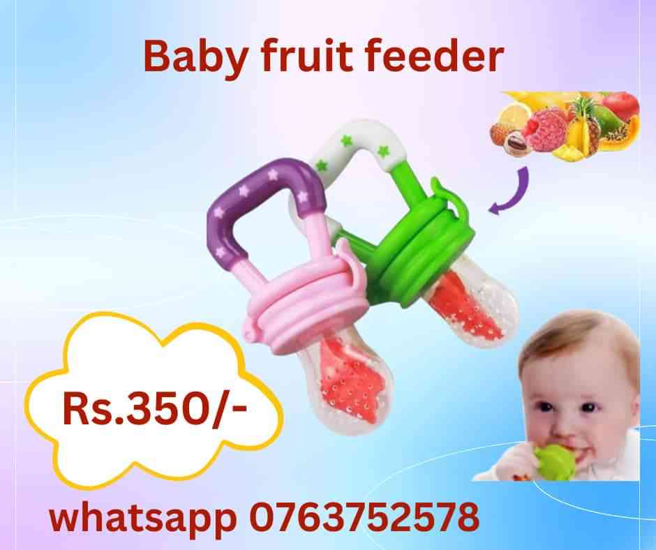 Baby fruit feeder