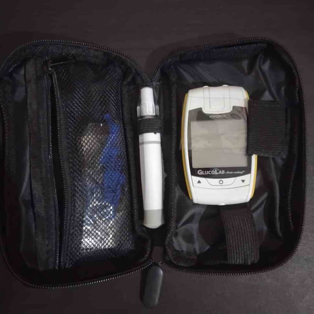 Glucose meter testing kit