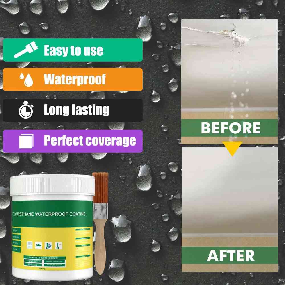 Transparent waterproof adhesive glue