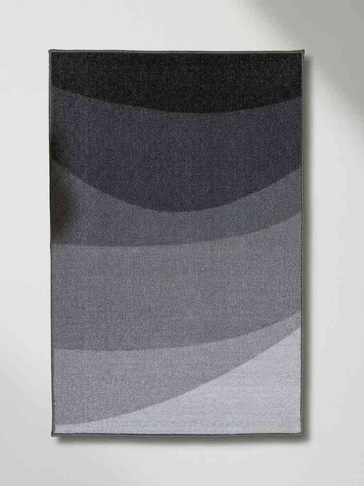Grey pattern carpet