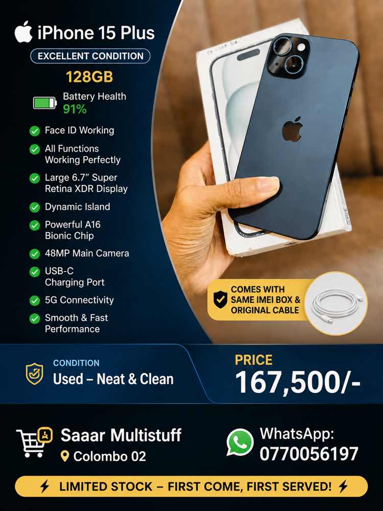 iPhone 15 plus