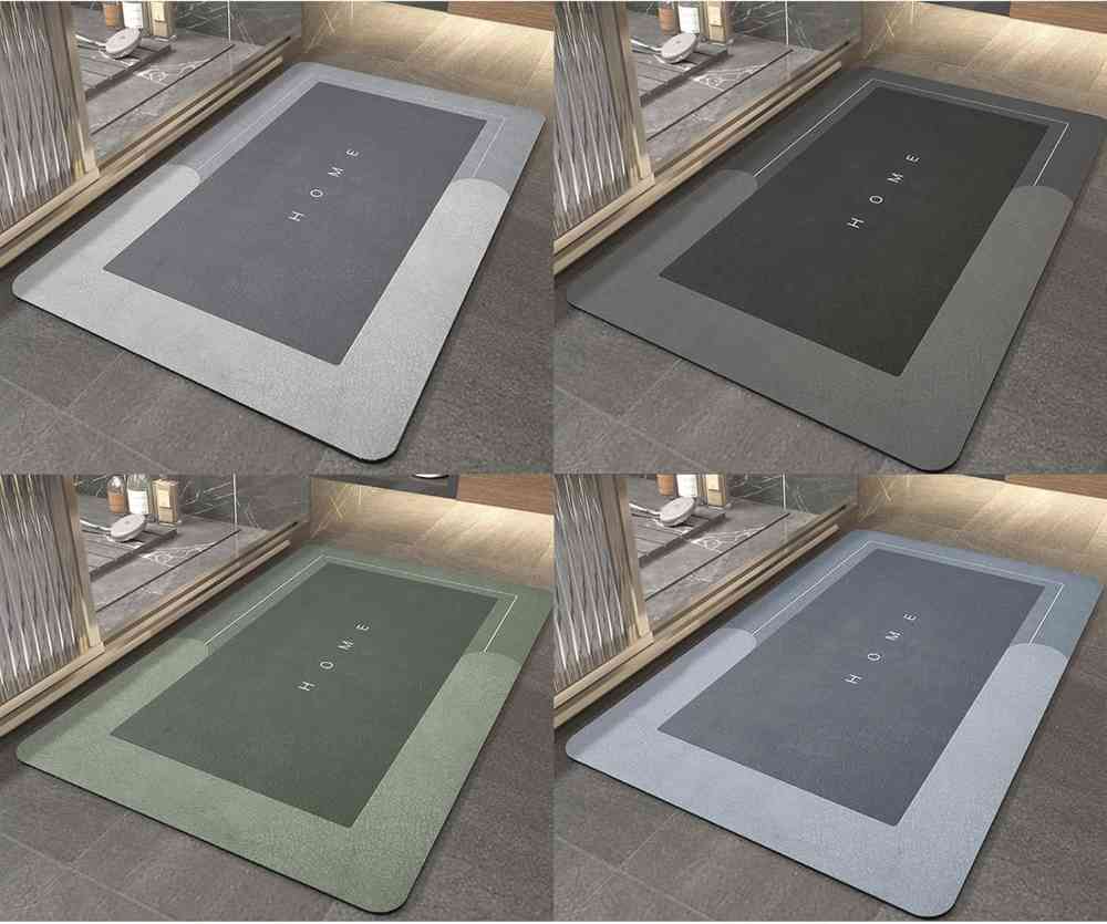Super absorbent square floor mat