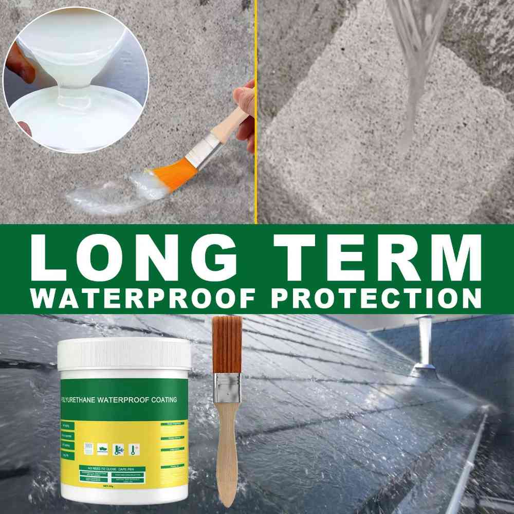 Transparent waterproof adhesive glue