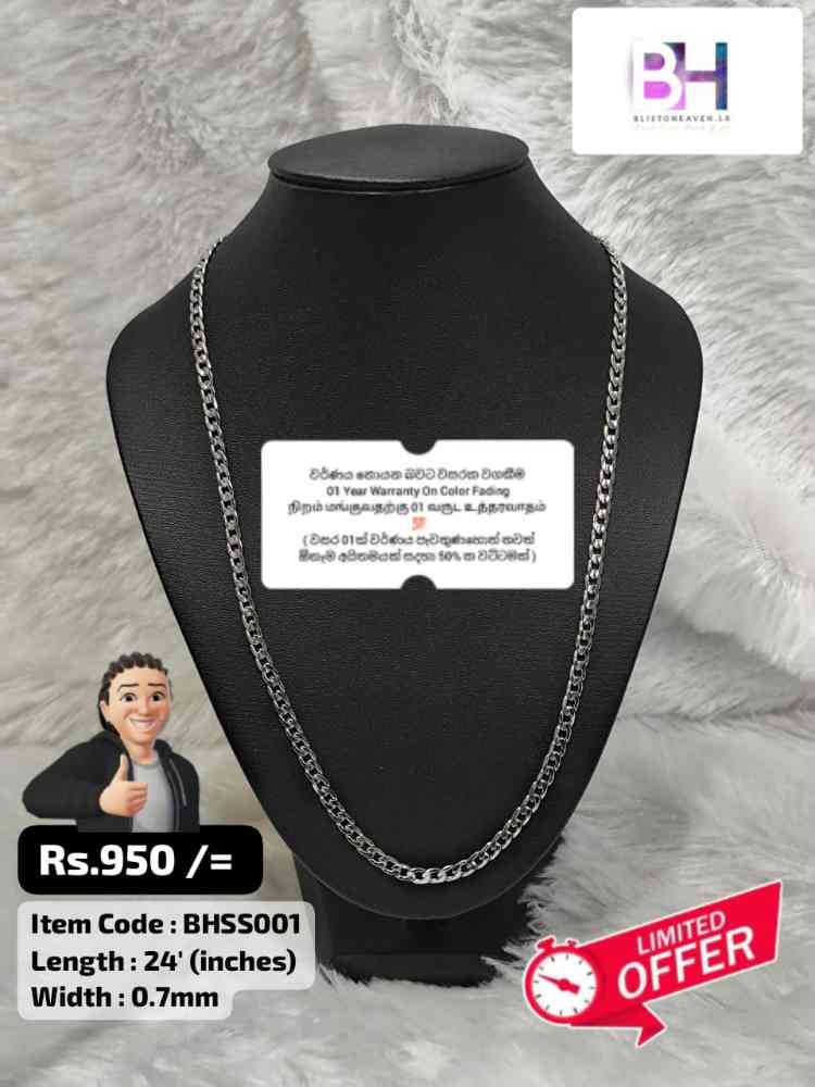 Stainless steel necklace