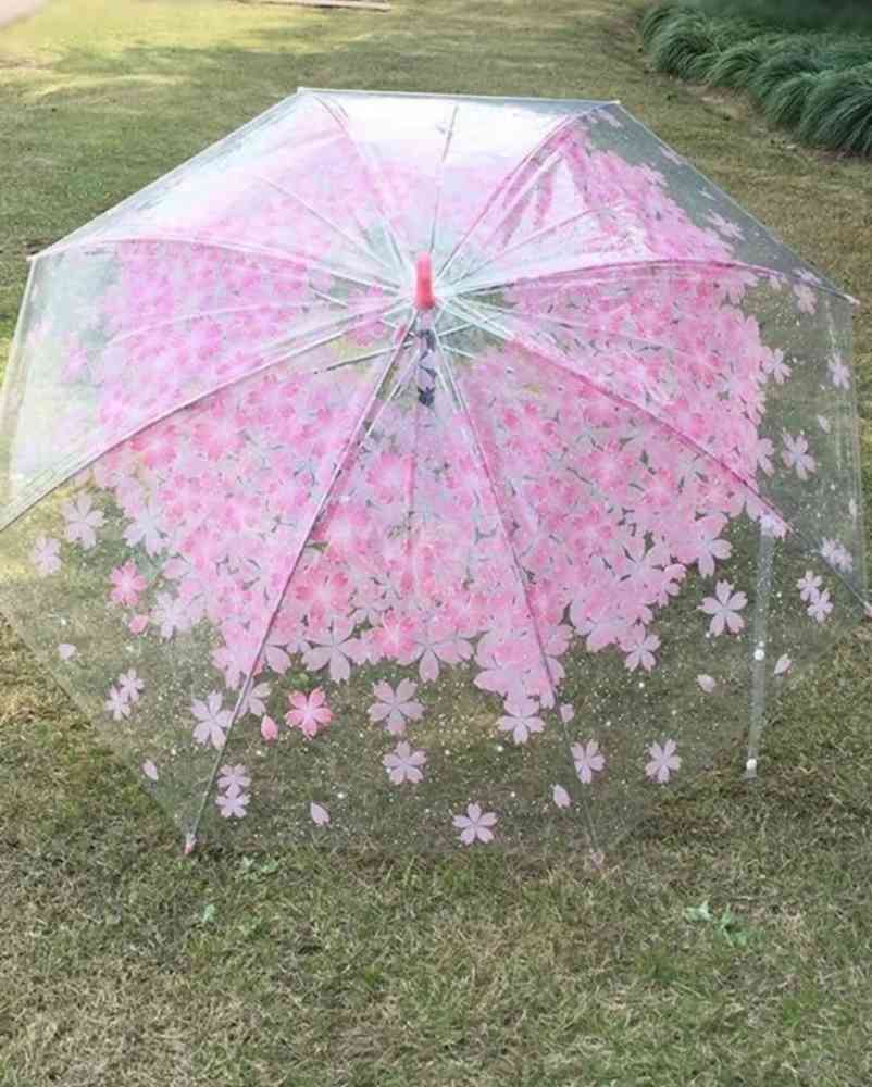 Transparent kids umbrella