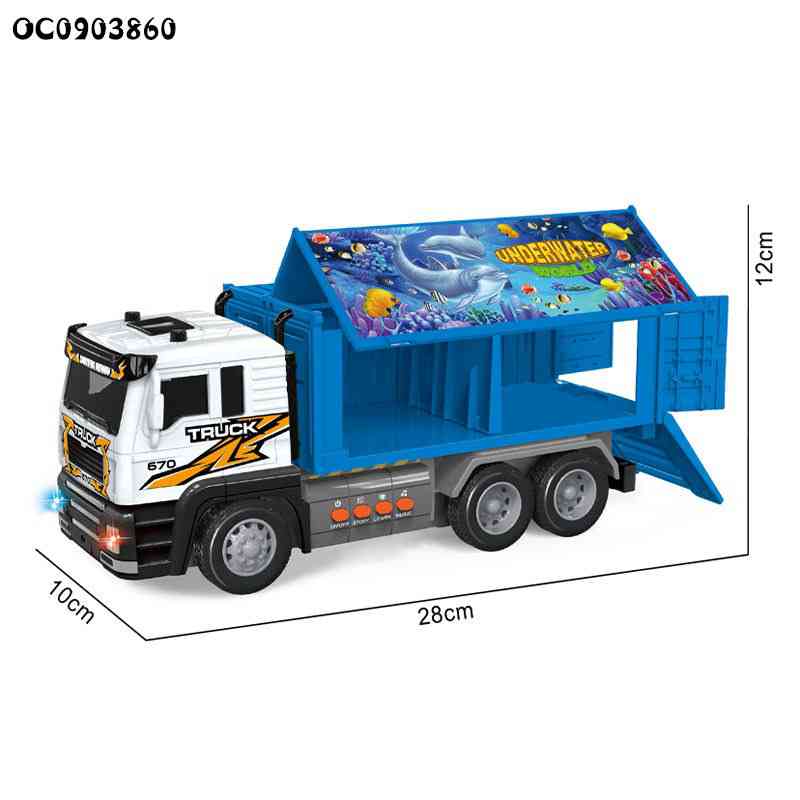 Remote control 4 ways heavy truck