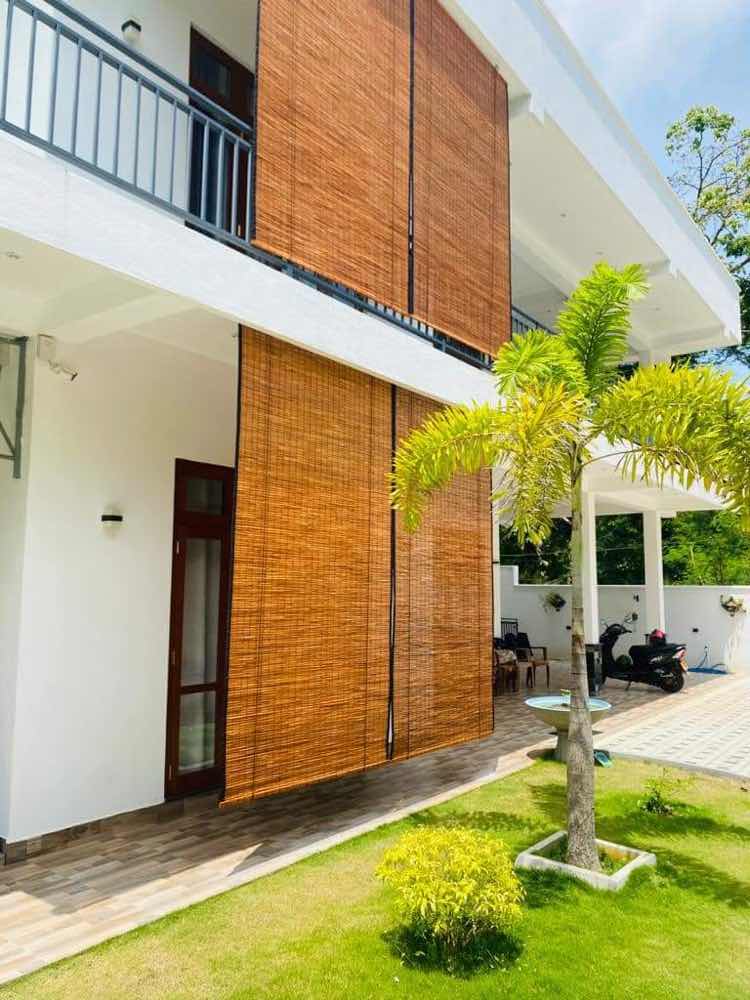 Bamboo blinds