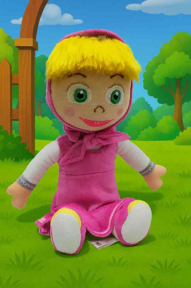 Handmade character soft toy masha