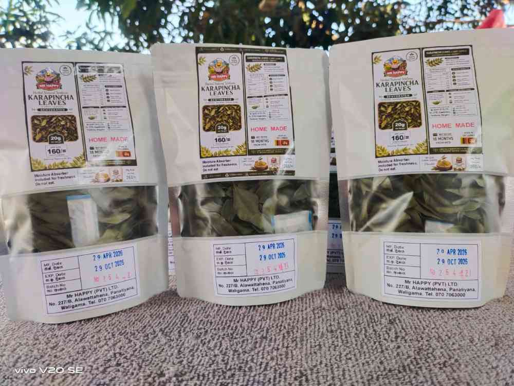 Premium dehydrated Karapincha