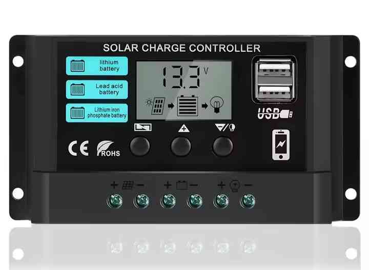 Digital solar charger controller