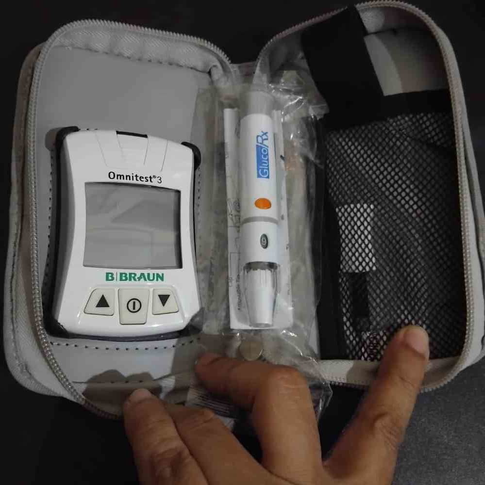 Glucose meter testing kit