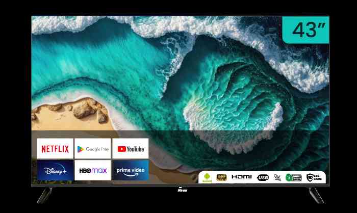 Abans 43 Inch FHD smart tv