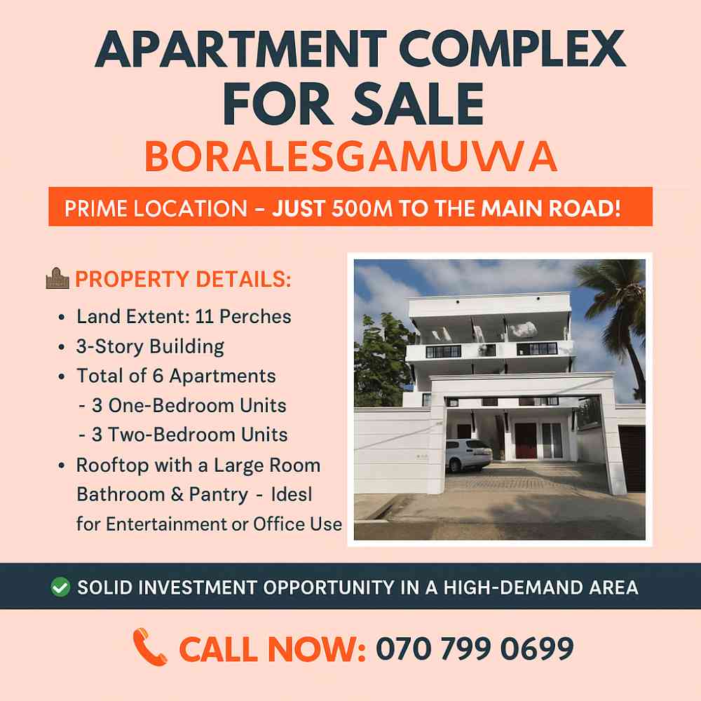 Apartment building for sale
