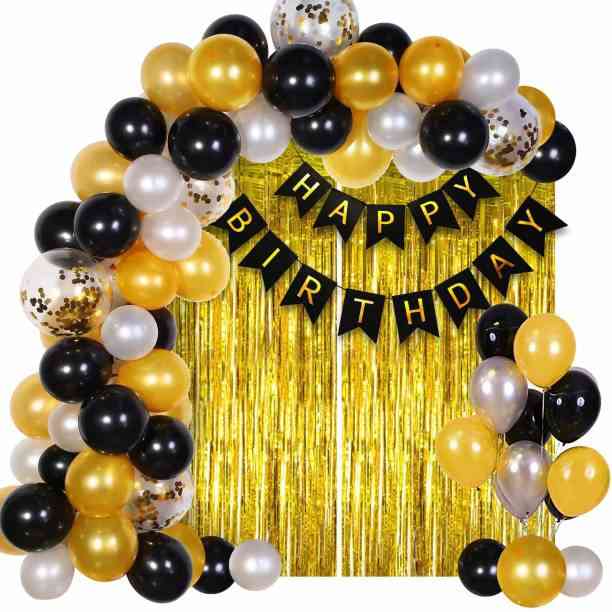 Happy birthday balloon's and decorations