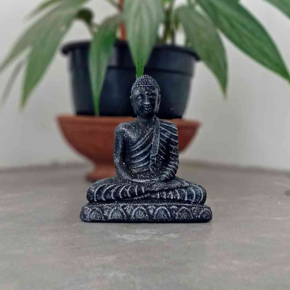 4 Inch dolomite buddha statue