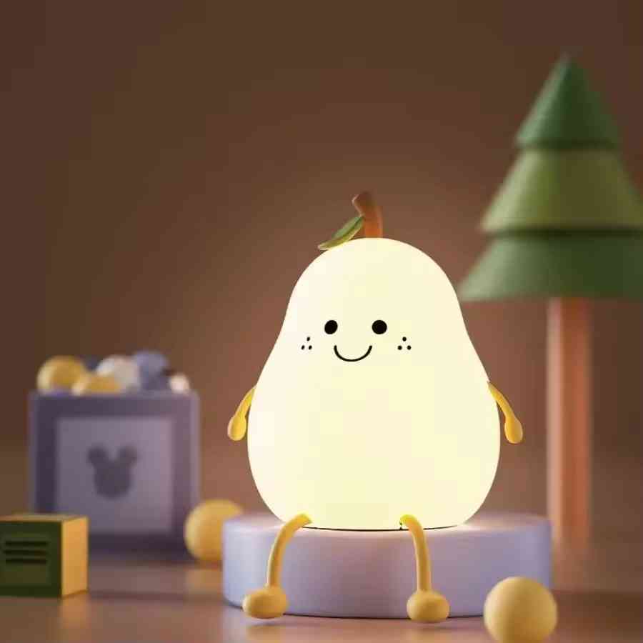 Baby pear night lamp