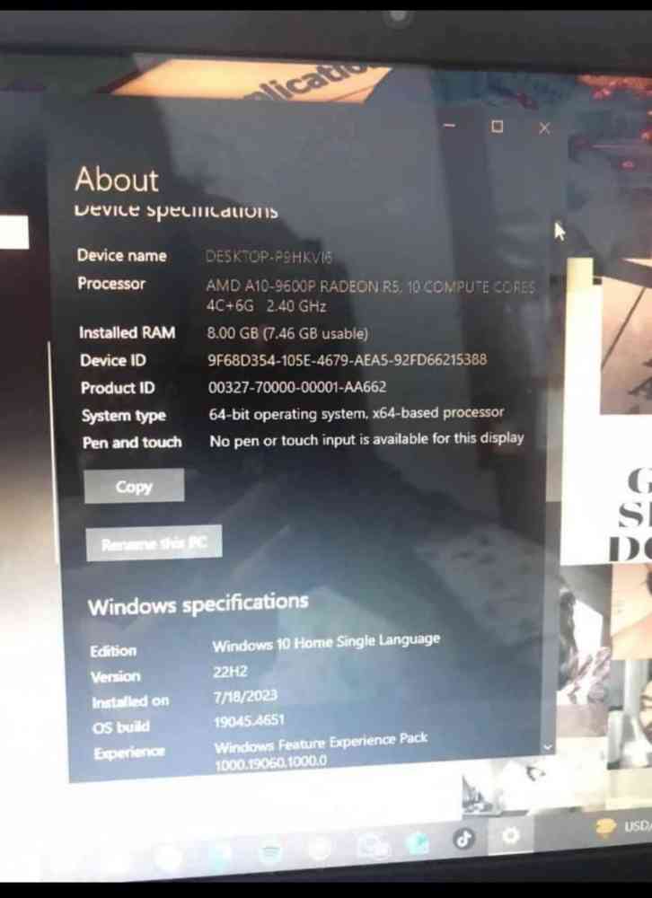 Acer E5 laptop