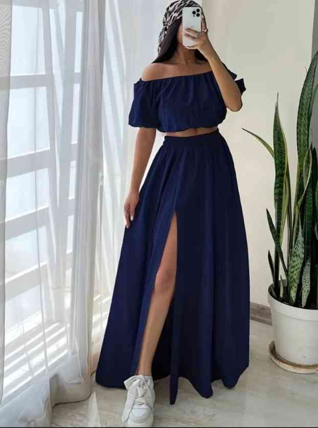 Skirt with top