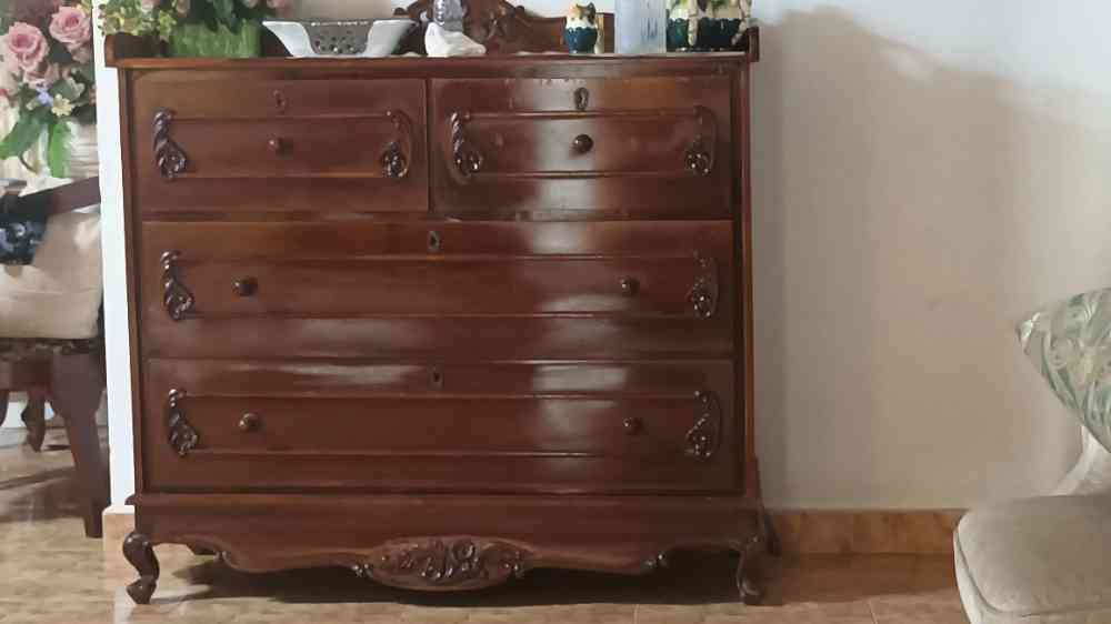 Mahogany console cupboard for sale