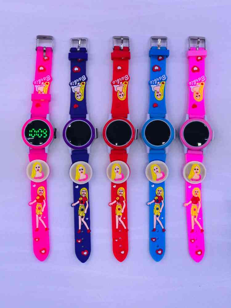 Snoopy led light kids watch