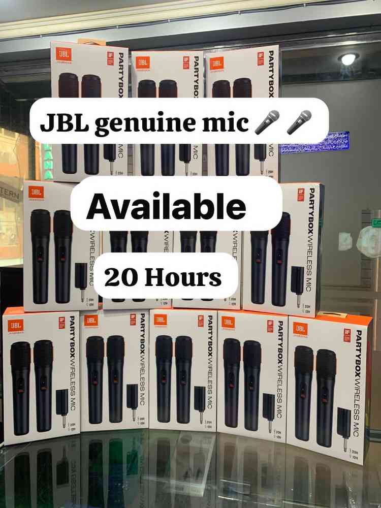 JBL Party box wireless microphone