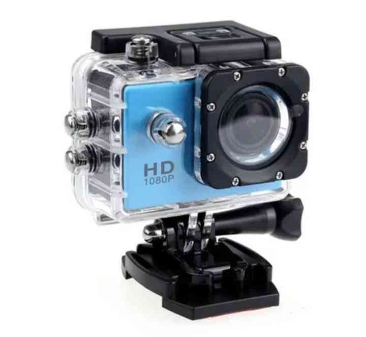 Bike helmet camera